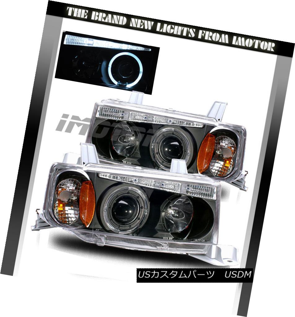 ヘッドライト [LED Halo] 2004 2005 2006 Scion xB LED Halo Projector Black Headlights Pair [LED Halo] 2004 2005 2006 Scion xB LEDハロープロジェクターブラックヘッドライトペア