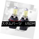 ヘッドライト 97-04 Ford Mustang 55W 9007 Yellow Headlights Front Lamps Assembly Bulbs ...