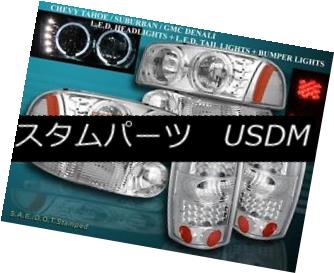 إåɥ饤 2000-2006 GMC DENALI XL YUKON HEADLIGHTS HALO LED+BUMPER CHROME+ TAIL LIGHTS LED 2000-2006 GMC DENALI XL YUKONإåɥ饤HALO LED + BUMPER CHROME + TAIL LIGHTS LED