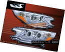 ヘッドライト 2012-2013 Honda CRV CR-V i8 Plank Style Crystal Clear Projector Headlights 2012年?2013年ホンダCRV CR-V i8板型クリスタルクリアプロジェクターヘッドライト(2)