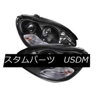 ヘッドライト Mercedes Benz 00-06 W220 S-Class Black Housing Projector Headlights 4Matic メルセデスベンツ00-06 W220 Sクラスブラックハウジングプロジェクターヘッドライト4Matic