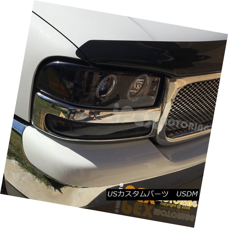 ヘッドライト 2000-2006 GMC Yukon Halo Dark Shiny Black Head Light + Signal + Smoke Tail Lamps 2000-2006 GMC Yukon Haloダークシャイニーブラックヘッドライト+シグナル+スモークテールランプ