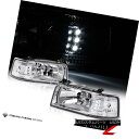 ヘッドライト 1992-1996 Ford F150 F250 F350 Bronco Chrome Factory Style Headlight Corner Lamps 1992-1996 Ford F150 F250 F350 Bronco Chromeファクトリースタイルヘッドライトコーナーランプ