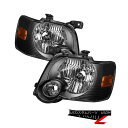 楽天カスタムパーツ WORLD倉庫ヘッドライト {FACTORY STYLE} 2006-2010 Ford Explorer XTS Black Headlamps Replacement Lights {FACTORY STYLE} 2006-2010 Ford Explorer XTSブラックヘッドランプ交換ライト