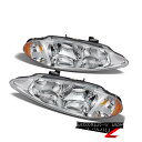 楽天カスタムパーツ WORLD倉庫ヘッドライト [LEFT+RIGHT] 1998-2004 Dodge Intrepid Factory Style Front Headlights Assembly [左+右] 1998-2004ダッジ・イントレピッド・ファクトリー・スタイル・フロント・ヘッドライト・アセンブリ