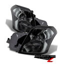 ヘッドライト  2003-2007 Cadillac Base Sport Luxury Smoke Headlights Pair Assembly  2003-2007キャデラックベーススポーツラグジュアリースモークヘッドライトペア組立