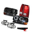 ヘッドライト LED Projector Headlights Bumper Bright L.E.D Taillamps Foglamps 99-03 Sierra SLT LEDプロジェクターヘッドライトバンパーブライトL.E.DタイルランプFoglamps 99-03 Sierra SLT