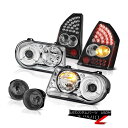 ヘッドライト Factory Style Headlights LED Bulbs Tail Lamps Black Fog 05-07 Chrysler 300C 5.7L 工場スタイルのヘッドライトLED電球テールランプブラックフォッグ05-07クライスラー300C 5.7L(2)