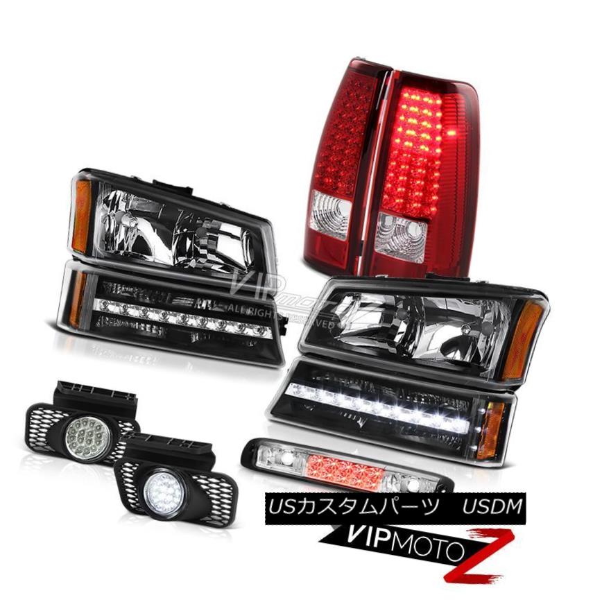 03-06 Chevy Silverado Roof Brake Light Headlamps Foglights Bumper Taillamps Drlカテゴリヘッドライト状態新品メーカーChevrolet車種Silverado 1500発送詳細送料一律 1000円（※北海道、沖縄、離島は省く）商品詳細輸入商品の為、英語表記となります。 Condition: New Brand: Venom Inc. [Fog Light] Wiring: [Fog Light] Wiring Headlight Style: Factory [Fog Light] Switch: [Fog Light] Switch Manufacturer Part Number: OEM#A7703H_2003_2004_2005_2006_A28719 [Fog Light] Bulbs: [Fog Light] Bulbs Interchange Part Number: 10396913/10396912/19169003/19169002/15199557 [Headlight] Side: Driver&Passenger Side Provided Other Part Number: GM2502224/GM2503224,GM2801161/GM2800161,GM2521185 [Tail Light] Brake: Built-In LED Placement on Vehicle: Left, Right, Front, Rear [Tail Light] Dashboard Light: Error-Free Warranty: 60 Days [Tail Light] Parking: Built-In LED Fitment Type: Direct Replacement [Tail Light] Reverse: Re-use Original 3157 Bulbs Lens Color: Clear, Red [Tail Light] Side: Driver & Passenger Included Housing Color: Black, Chrome [Tail Light] Signal: Built-in LED [Headlight] Low Beam Bulb: Re-use Original 9006 Bulbs Contact Us: TEL: 1-844-884-7847 | HOURS: 9am - 6pm PST [Headlight] DOT & SAE: Approved Returns: 60-Days LOVE IT or RETURN IT! [Headlight] High Beam Bulb: Re-use Original 9005 Bulbs※以下の注意事項をご理解頂いた上で、ご入札下さい※■海外輸入品の為、NC,NRでお願い致します。■フィッテングや車検対応の有無については、画像と説明文よりお客様の方にてご判断をお願いしております。■USのカスタムパーツは国内の純正パーツを取り外した後、接続コネクタが必ずしも一致するとは限らず、加工が必要な場合がございます。■商品説明文中に英語にて”保障”に関する記載があっても適応はされませんので、ご理解ください。■初期不良（到着より7日以内）のみ保証対象とします。ただし、取り付け後は、保証対象外とします。■海外倉庫から到着した製品を、再度国内で検品を行い、日本郵便または佐川急便にて発送となります。■お届けまでには、2〜3週間程頂いております。ただし、天候次第で多少遅れが発生する場合もあります。■商品落札後のお客様のご都合によるキャンセルはお断りしておりますが、商品落札金額の30％の手数料をいただいた場合のみお受けいたします。■他にもUSパーツを多数出品させて頂いておりますので、ご覧頂けたらと思います。■USパーツの輸入代行も行っておりますので、ショップに掲載されていない商品でもお探しする事が可能です!!お気軽にお問い合わせ下さい。&nbsp;