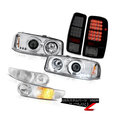 ヘッドライト GMC Yukon CCFL Halo Headlights Euro Parking Bumper LED Tail Lights 00-06 Denali GMCユーコンCCFL Haloヘッドライトユーロ駐車場バンパーLEDテールライト00-06デナリ