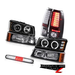 ヘッドライト 03-06 Silverado Bumper Light Chrome High Stop Lamp Headlights Tail Brake Lights 03-06 Silveradoバンパーライトクロームハイストップランプヘッドライトテールブレーキライト