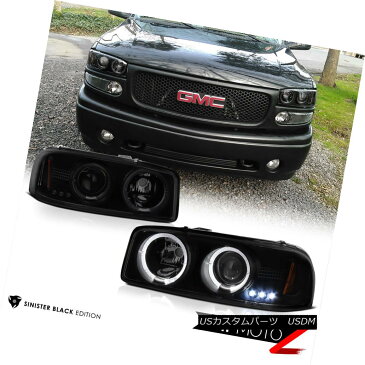 ヘッドライト 03-06 Sierra 2500HD Fog lamps rear smd brake signal light dark tinted Headlights 03-06 Sierra 2500HDフォグランプリアSMDブレーキ信号ライトダークテントヘッドライト