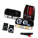 ヘッドライト 03-06 Sierra 4.3L Fog lamps led tail brake euro clear signal lamp Headlights 03-06シエラ4.3Lフォグランプはテールブレーキユーロクリア信号ランプヘッドライトを導いた(2)
