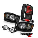 ヘッドライト 07 08 Ram SLT Left Right Headlights Smoke Tail Lights Foglights Third Car...
