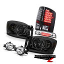 ヘッドライト 2007 2008 Ram WS Crystal Headlight SMD Brake Lights Bumper Fog Third Carg...