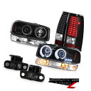 wbhCg 1999-2002 Sierra SLT Fog lamps led tail euro chrome signal light ccfl Headlights 1999-2002VGSLTtHOv́Ae[[N[MccflwbhCg𓱂