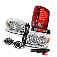 ヘッドライトPairNewHeadlightsBrakeTailLightsLEDFoglampsHighStop2006DodgeRamSLTペア新しいヘッドライトブレーキテールライトLEDFoglampsハイストップ2006DodgeRamSLT
