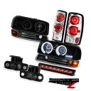 ヘッドライト 2000-2006 GMC Yukon XL CCFL Halo Head Lights Tail Lights FogLights LED Ca...