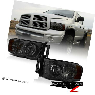 ヘッドライト Dark Smoke Headlights Chrome LED Taillamps Trim Fog 3rd Brake 02 03 04 05 Ram WS ダークスモークヘッドライトクロームLEDタイルランプトリムフォグ3rdブレーキ02 03 04 05 Ram WS