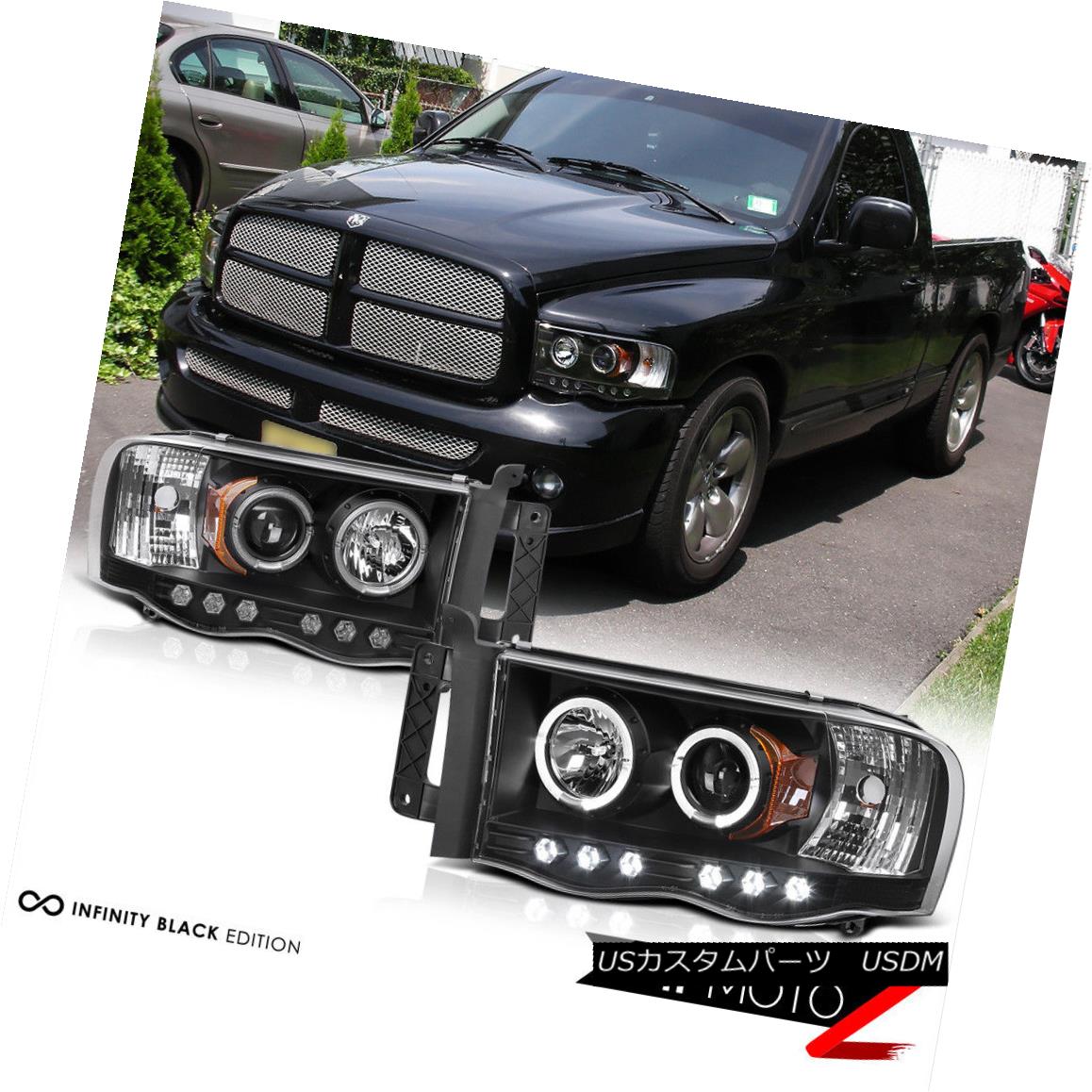 テールライト ドッジ07-08 RAM 1500/2500/3500ブラックハロープロジェクターヘッドランプ+スモークLEDタイルランプ Dodge テールライト Dodge 07-08 Ram 1500 07-09 2500 3500 Black LED Tail Brake Lights Left Right ドッジ07-08ラム1500 07-09 2500 3500ブラックLEDテールブレーキライト左& 右