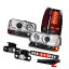 ヘッドライト 99-02 Sierra Fluorescence Halo Headlights Smokey Red Tail Lights Projector Fog 99-02 Sierra Fluorescenceハローヘッドライトスモーキーレッドテールライトプロジェクターフォグ 133,980円
