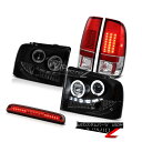 ヘッドライト 05 06 07 Ford F250 CCFL Angel Eye Headlights Brake Tail Lights LED Third ...