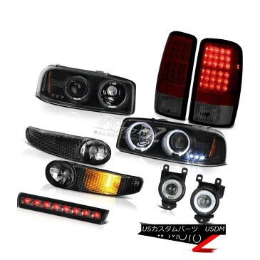 ヘッドライト LED Headlights Bumper Tail Lights Driving FogLamp Smoke 01-06 Yukon XL Denali LEDヘッドライトバンパーテールライトドライビングフォグランプスモーク01-06ユーコンXLデナリ