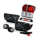 ヘッドライト 07-13 Toyota Tundra Limited Smokey Headlamps Fog Lamps Roof Cab Lamp Tail SMD 07-13 Toyota Tundra LimitedスモーキーヘッドランプフォグランプルーフキャブランプテールSMD(2)
