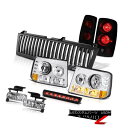 ヘッドライト Parking Headlamps Sinister Black 3rd Lights Fog Third Cargo LED 2000-06 T...