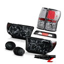 ヘッドライト 07-13 Toyota Tundra SR5 Smokey Headlights Fog Lamps Roof Cab Light Tail Lights 07-13トヨタトンドラSR5スモーキーヘッドライトフォグランプルーフキャブライトテールライト