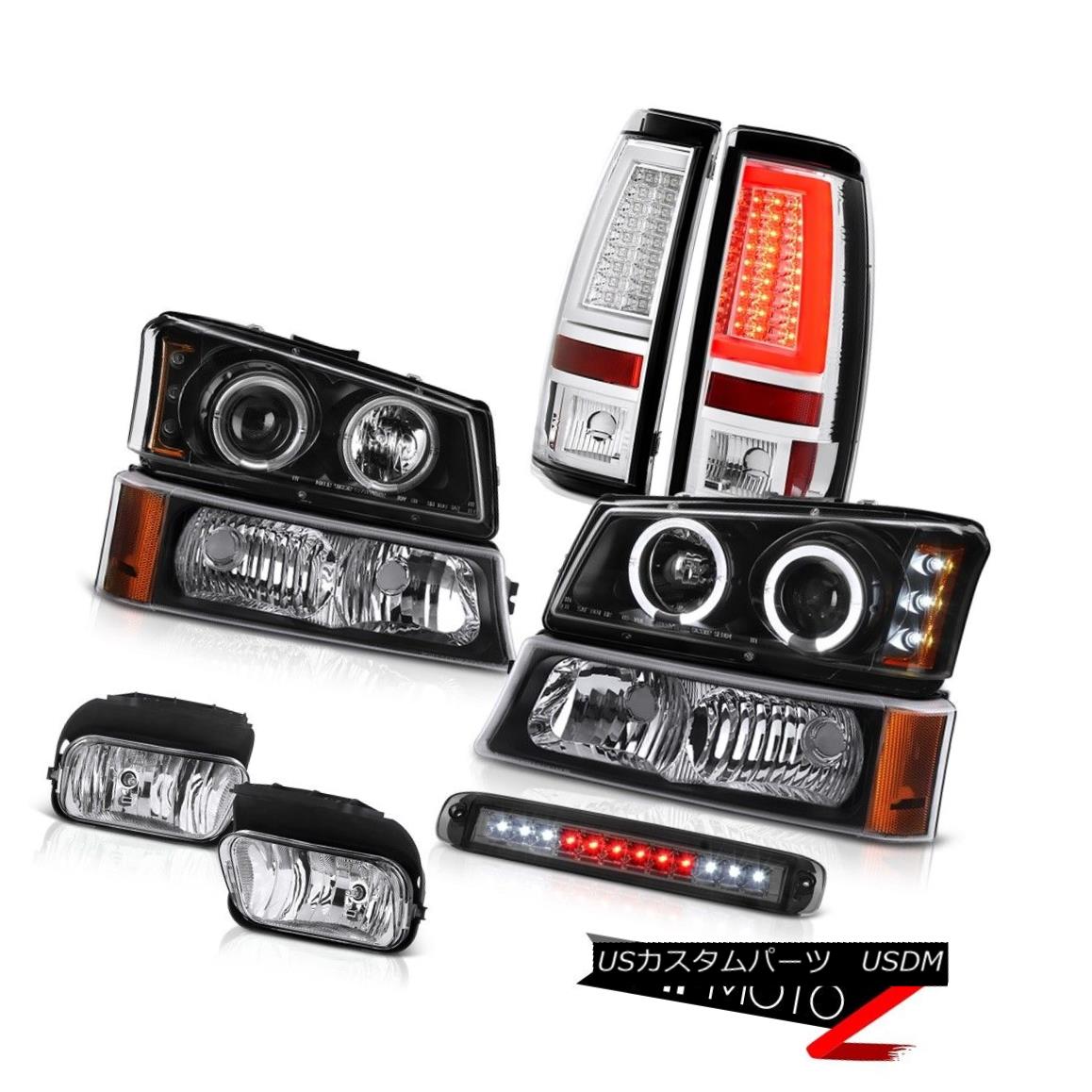 ヘッドライト 2003-2006 Silverado 2500Hd Tail Lamps 3RD Brake Light Fog Signal Lamp Headlights 2003-2006シルバラード2500Hdテールランプ3RDブレーキライトフォグ信号ランプヘッドライト