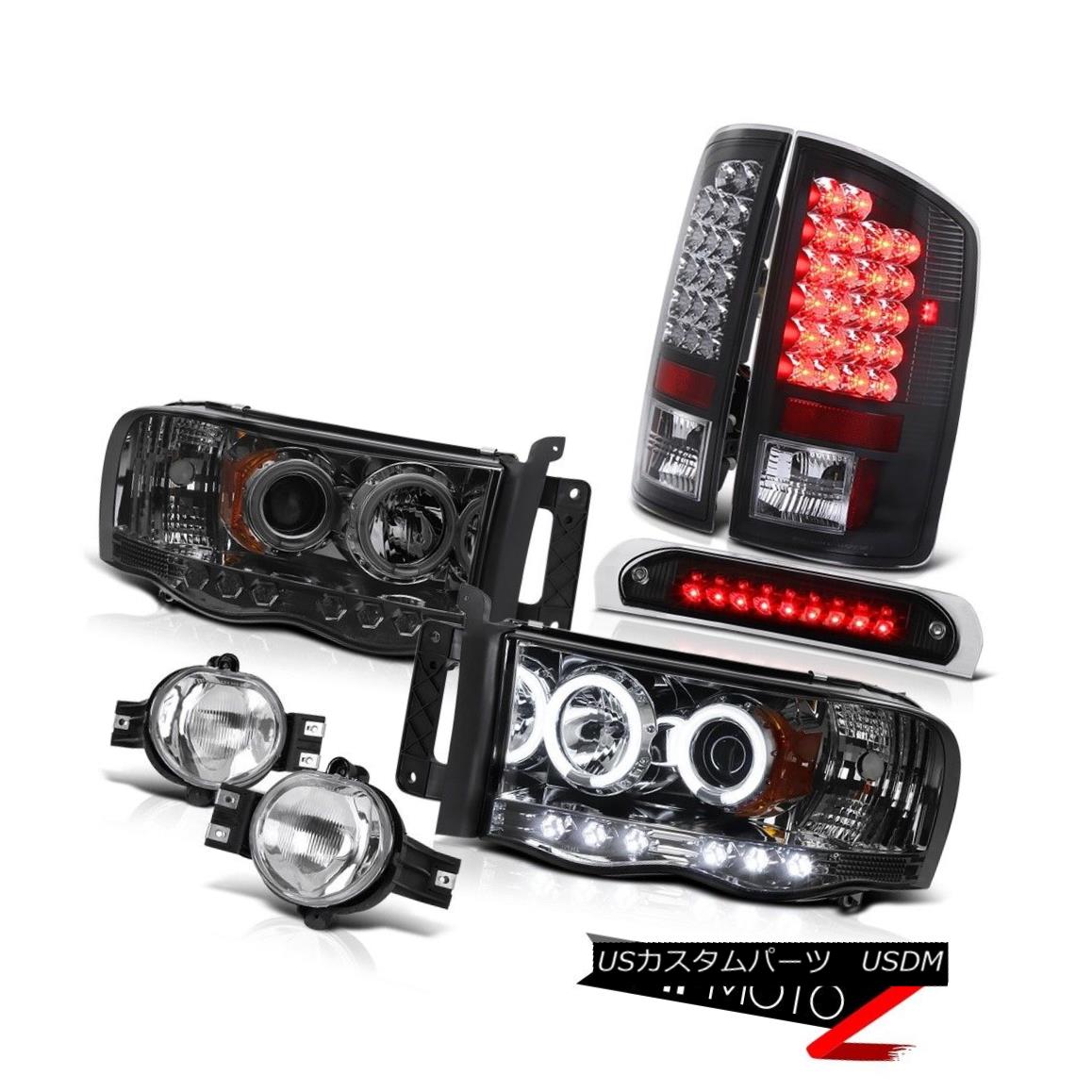 ヘッドライト 02 03 04 05 Ram SLT 2x CCFL Smoke Headlights SMD Tail Lights Euro Fog LED Brake 02 03 04 05 Ram SLT 2x CCFLスモークヘッドライトSMDテールライトユーロフォグLEDブレーキ(2)