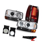 ヘッドライト 03 Sierra Vortec Max Projector Headlight CCFL Angel Eye Signal LED Tail Lamp Fog 03 Sierra Vortec MaxプロジェクターヘッドライトCCFLエンジェルアイ信号LEDテールランプフォグ