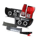 ヘッドライト 2007-2013 Tundra 1GR-FE V6 4.0L Halo Headlight Trim LED Fog Black LED Tail Light 2007-2013 Tundra 1GR-FE V6 4.0L HaloヘッドライトトリムLEDフォグブラックLEDテールライト