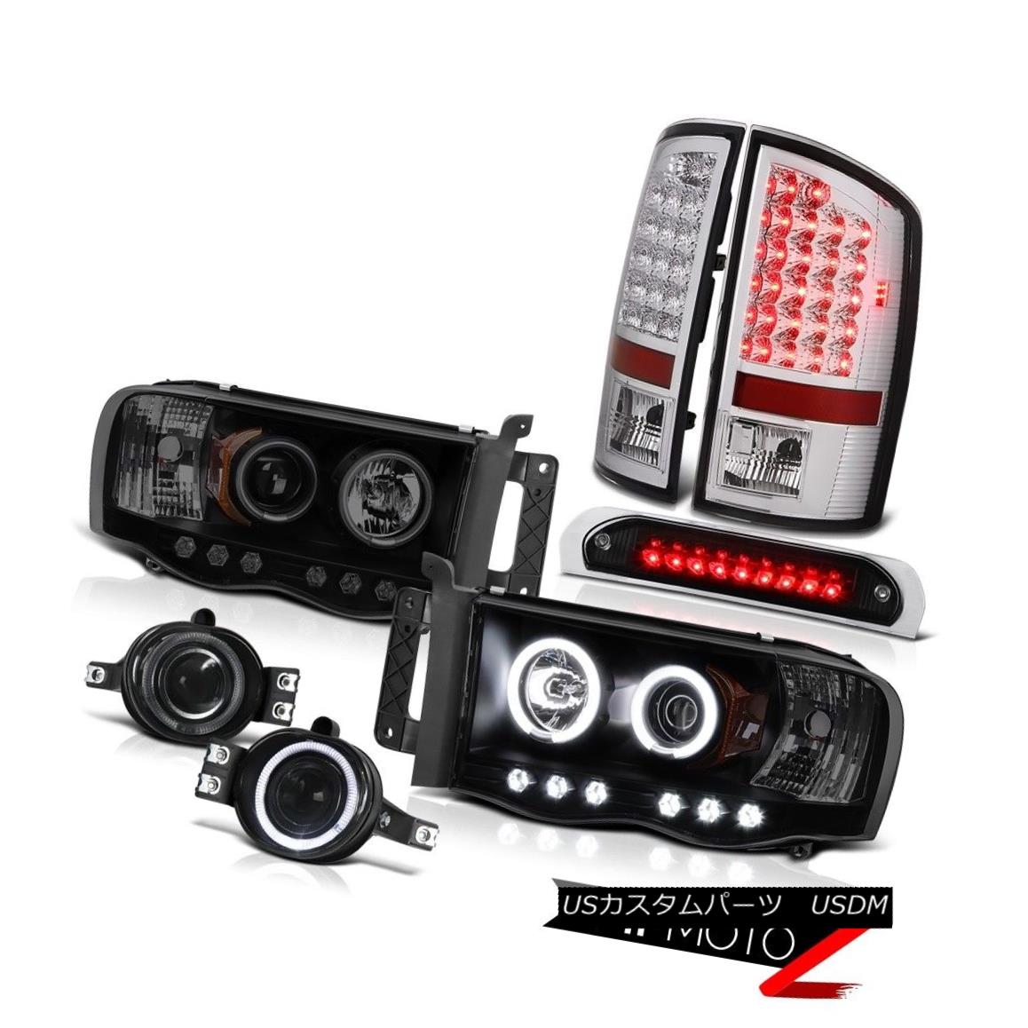 ヘッドライト 02 03 04 05 Ram SRT-10 CCFL Projector BRIGHTEST LED Taillight Foglight 3rd Brake 02 03 04 05ラムSRT-10 CCFLプロジェクターBRIGHTEST LEDテールライトフォグライト第3ブレーキ