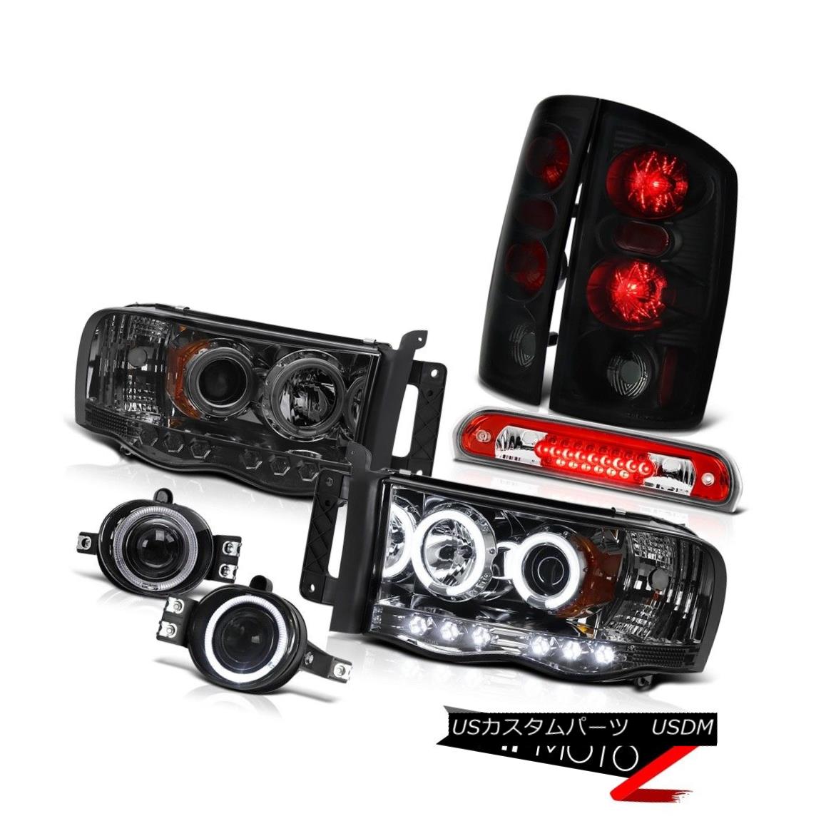 ヘッドライト 02 03 04 05 Ram Tint Rim Headlight Sinister Black Taillamp Bumper Fog 3rd Brake 02 03 04 05ラムティントリムヘッドライトシニスターブラックタイヤンプバンパーフォグ3rdブレーキ