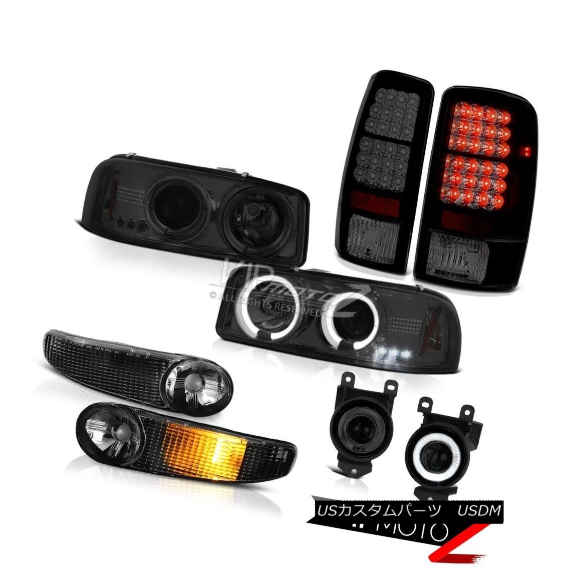 ヘッドライト Halo Angel Headlight Bumper Rear Brake 01-06 Yukon Denali Tail Light LED FogLamp Halo Angelヘッドライトバンパーリアブレーキ01-06ユーコンデナリテールライトLED FogLamp