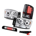 ヘッドライト 06 Dodge Ram WS Brightest CCFL Ring Headlights Taillights Assembly LED 3r...
