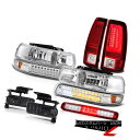 ヘッドライト 99-02 Silverado Z71 Tail Lights Headlamps Signal Lamp 3rd Brake Foglights LED 99-02 Silverado Z71テールライトヘッドランプ信号ランプ第3ブレーキフォグライトLED