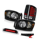 ヘッドライト Infinity Black Tech Pkg Headlights SMD Brake Tail Lights Third LED 2006 Ram V6 Infinity Black TechパッケージヘッドライトとブレーキテールライトThird LED 2006 Ram V6(2)