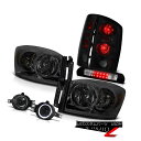 ヘッドライト Smoke Headlights Sinister Black Brake Lamps Projector Fog 3rd Cargo LED 2...