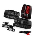 ヘッドライト 99-02 Silverado Headlamps LED Bulbs Brake Tail Lights Switch Relay Foglights 99-02 SilveradoヘッドランプLED電球ブレーキテールライトスイッチリレーFoglights(2)