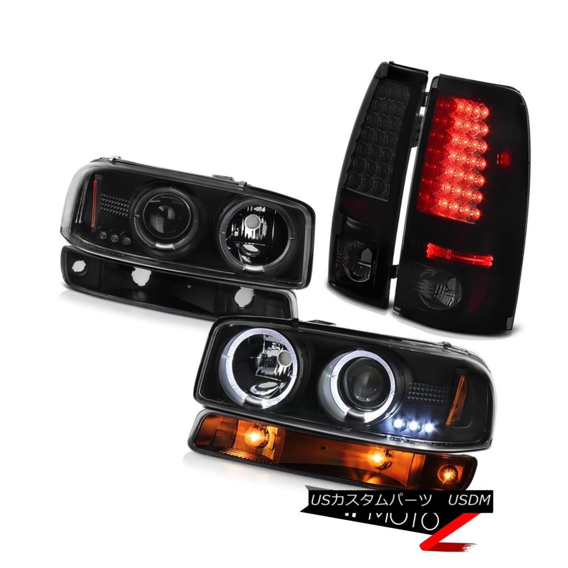 إåɥ饤 1999-2006 GMC Sierra Sinister black taillamps inky signal lamp Headlights LED 1999-2006 GMC Sierra Sinisterơץ󥯤οץإåɥ饤LED