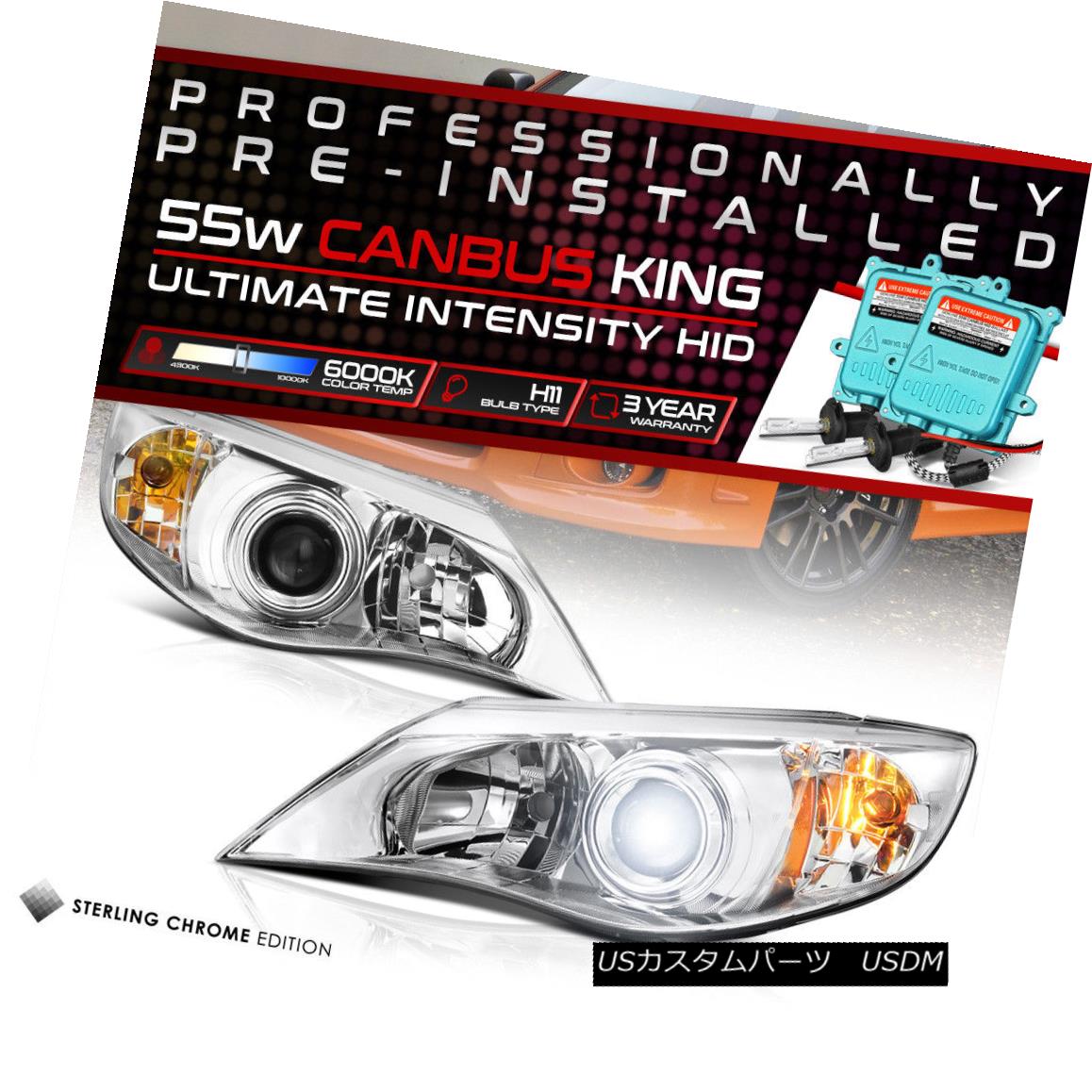 ヘッドライト !PRE-INSTALLED HID LOW BEAM! 08-11 Subie Impreza Sedan Wagon Headlights Assembly ！プリインストールされたHID LOW BEAM！ 08-11スバルインプレッサセダンワゴンヘッドライトアセンブリ