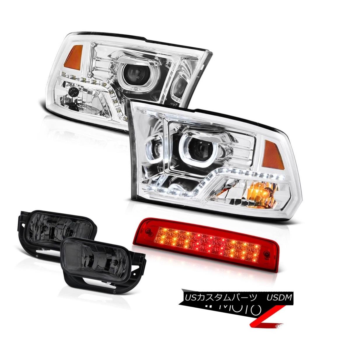 ヘッドライト 2009-2018 Dodge RAM 2500 Headlamps Brake Light Phantom Smoke Fog Lamps Assembly 2009-2018ダッジRAM 2500ヘッドライトブレーキライトファントムスモークフォグランプアセンブリ