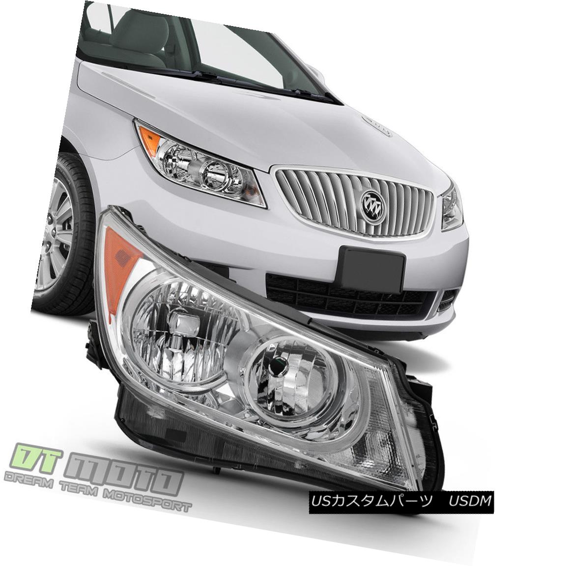 ヘッドライト 2010 2011 2012 2013 Buick LaCrosse Halogen Headlight Headlamp RH Passenger Side 2010 2011 2012 2013ビュイックラクロスハロゲンヘッドライトヘッドランプRH乗客側