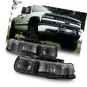 ヘッドライト Smoke 99-02 Chevy Silverado 00-06 Tahoe Suburban Headlights Headlamps Lef...