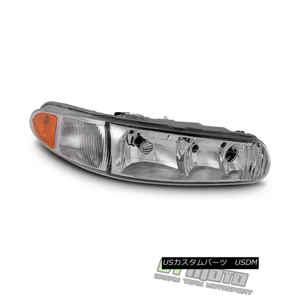 ヘッドライト 1997-2005 Buick Century 97-04 Regal Headlight Headlamp RH Right Passenger Side 1997-2005ビュイックセンチュリー97-04リーガルヘッドライトヘッドランプRH右側乗客側