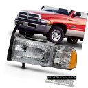 ヘッドライト 1994-2001 Dodge Ram 1500 94-02 2500 3500 Headlight Headlamp w/Corner Driv...
