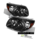 ヘッドライト Black 2006-2009 Toyota 4Runner Replacement Headlights Headlamps 06-09 Left+Right 黒2006-2009トヨタ4Runner交換ヘッドライトヘッドランプ06-09左+右